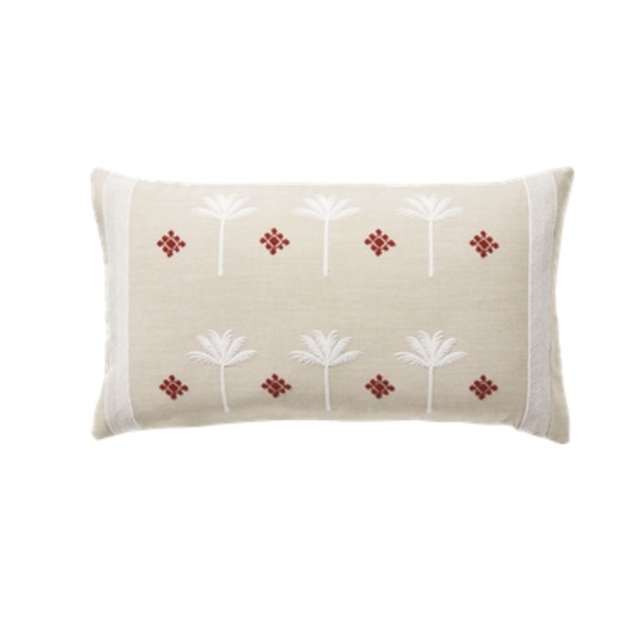 Serena & Lily Other - Serena & Lily Veracruz Palm tree Sunbrella outdoor lumbar pillow